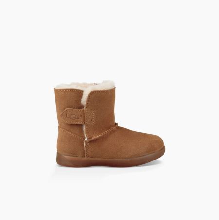 UGG Keelan Brown Boots for Kids (MCGF49583)